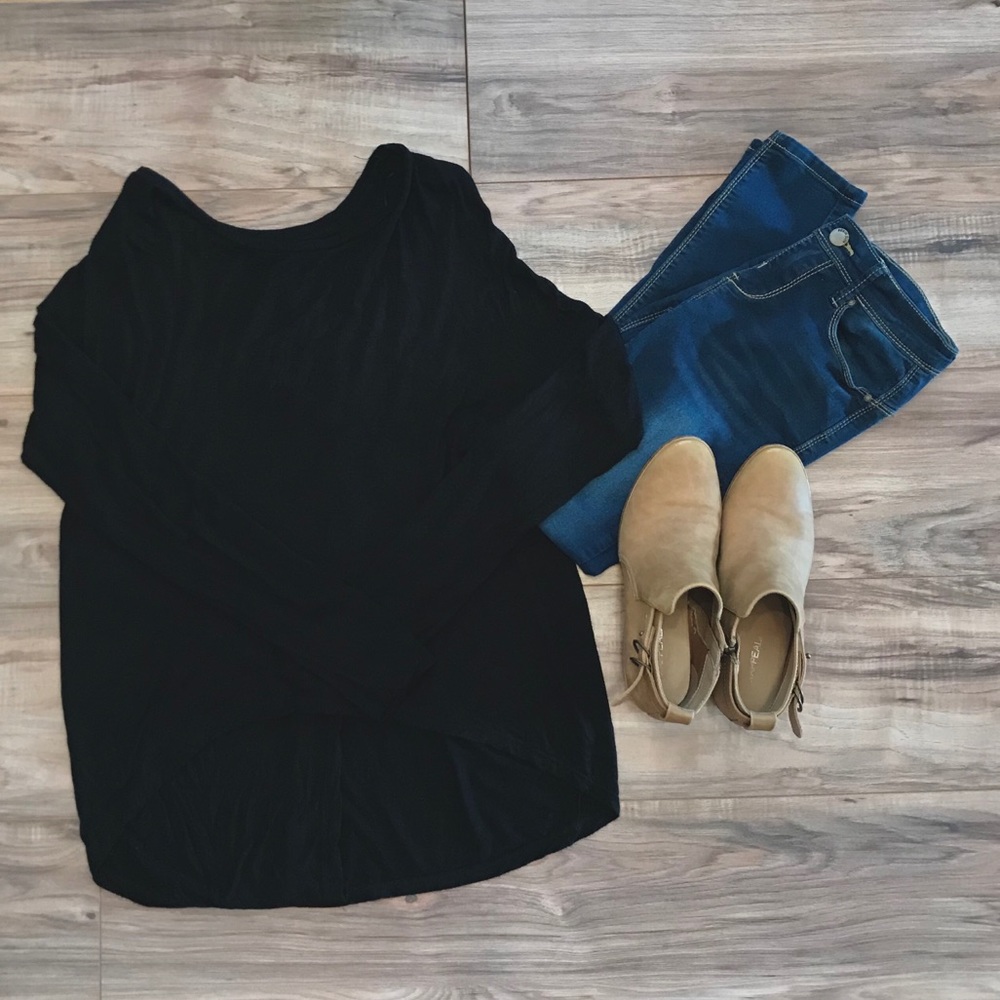 ❌Discounted❌Black Knit Blouse